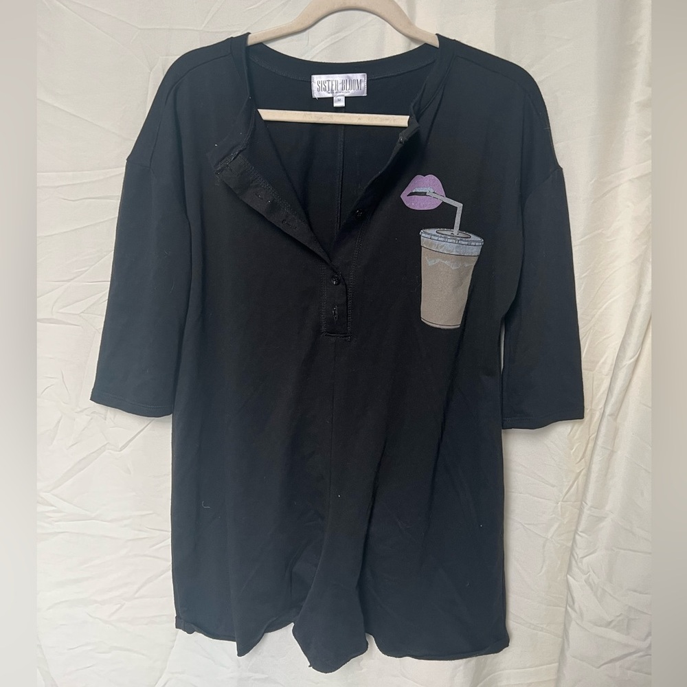 Sister Bloom PJ romper